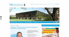 Desktop Screenshot of fdp-dvp-fraktion.de